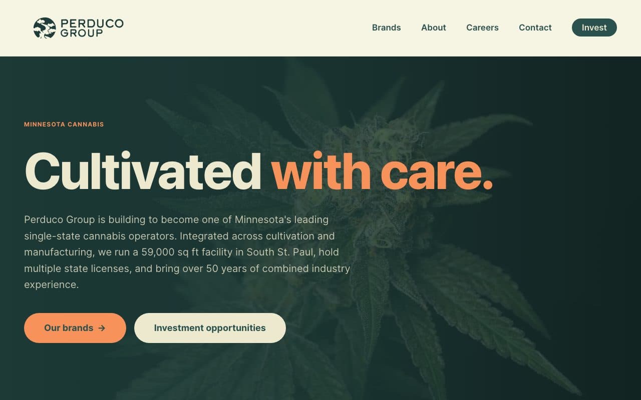 Perduco Group website